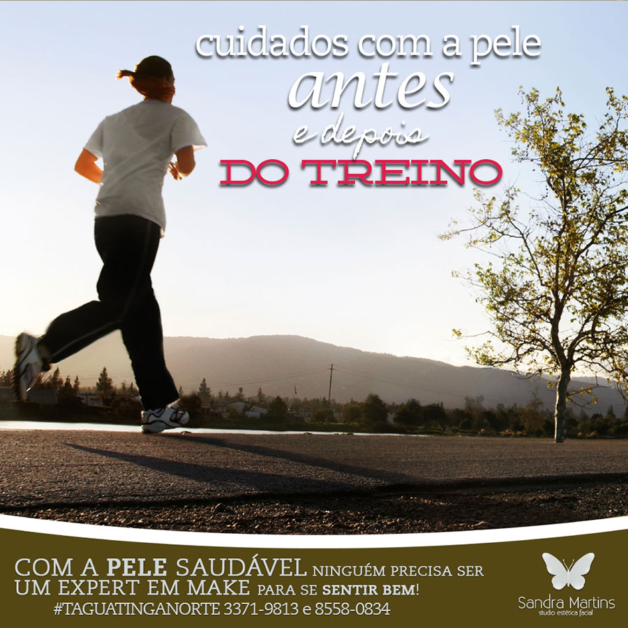 Brasília hoje virou o templo das corridas de rua! Sem dúvida é maravilhoso para a saúde! Mas você sabe cuidar da pele do rosto antes e após corrida? Saiba!