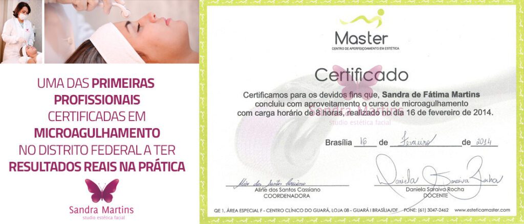 O Microagulhamento com roller estimula a produção de colágeno e a renovação celular da pele através de micro perfurações feitas na pele por um aparelhinho que parece um mini rolo de pintar parede com agulhas em taguatinga, ceilandia, samambaia, vicente pires e brasília.