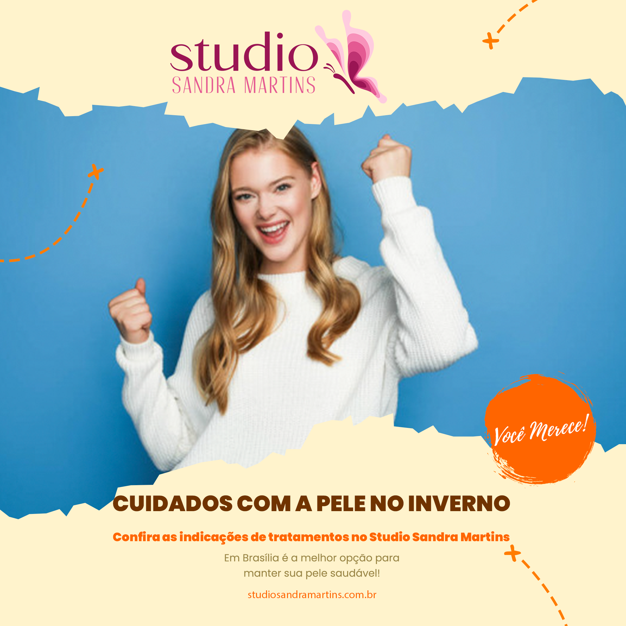 Logo que o inverno chega em Brasília, já pensamos em redobrar os cuidados com a pele para evitar o ressecamento, não é? Essa preocupação é sim necessária. E também, essa é a época do ano ideal para realizar procedimentos estéticos.